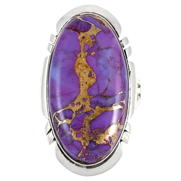 Purple Turquoise Ring Sterling Silver R2429-C77