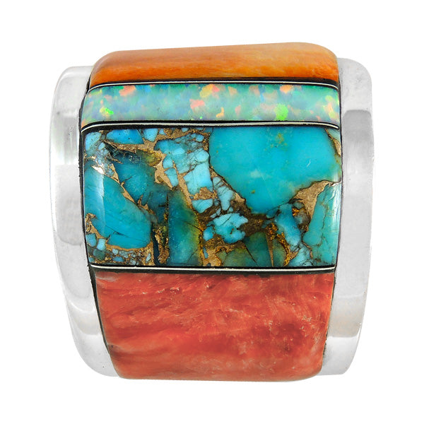 Multicolor Ring Sterling Silver R2432-C00