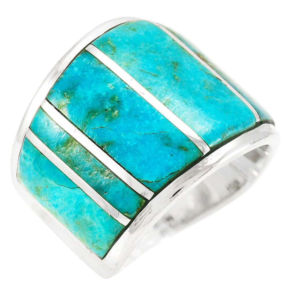 Turquoise Ring SilveryCopper™ R2432-SB-C05