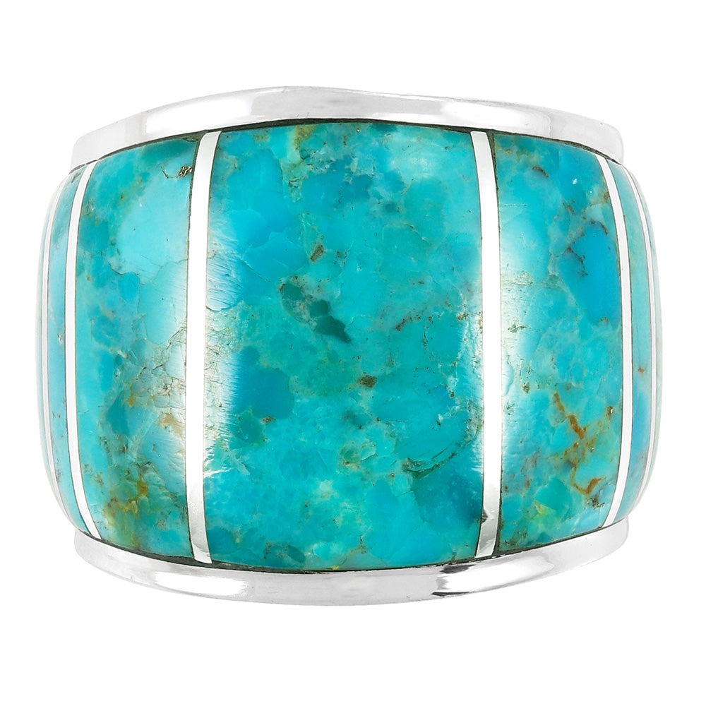Turquoise Ring SilverBronzé R2432-SB-C05