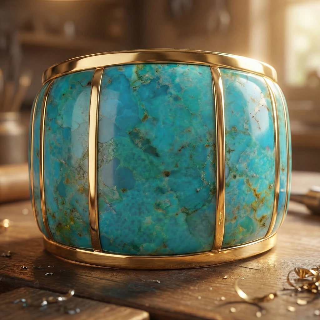 Turquoise Ring GoldCopper™ R2432-GB-C05