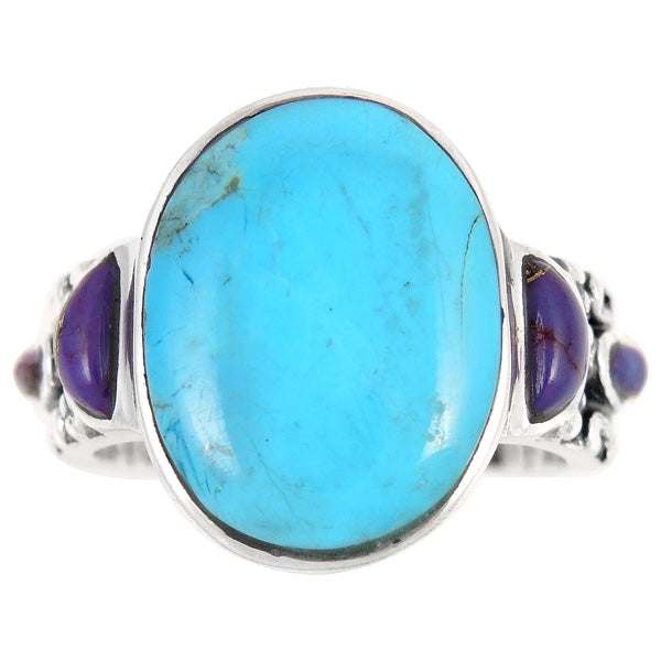 Multicolor Ring Sterling Silver R2434-C96