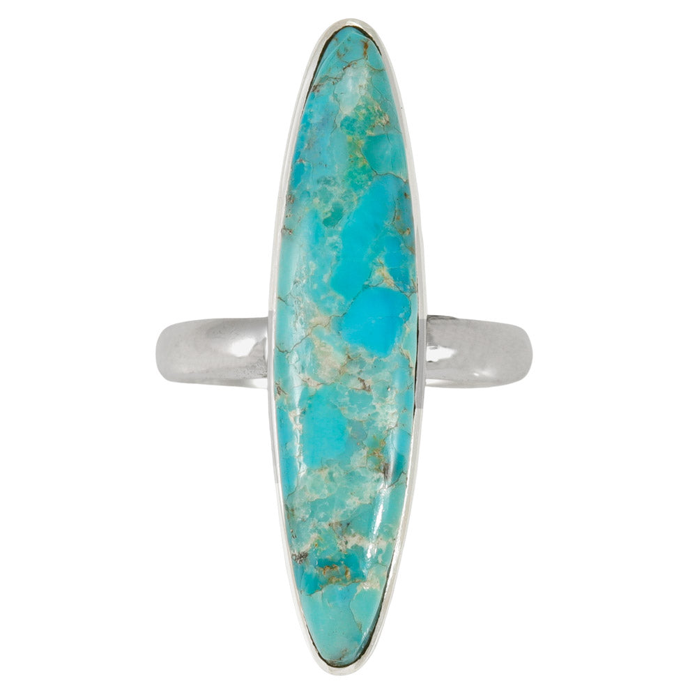 Turquoise Ring Sterling Silver R2440-SM-C75