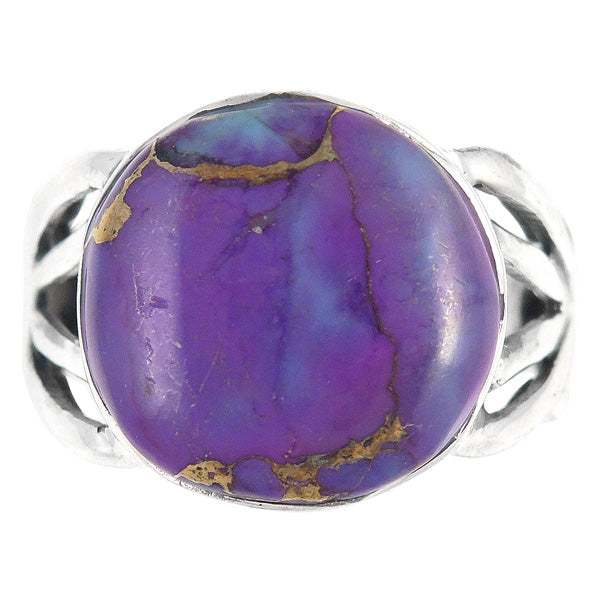 Purple Turquoise Ring Sterling Silver R2444-C77
