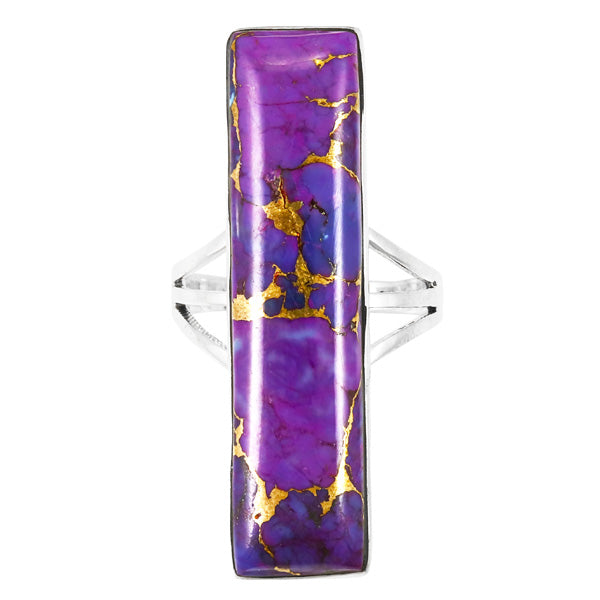 Purple Turquoise Ring Sterling Silver R2456-C77