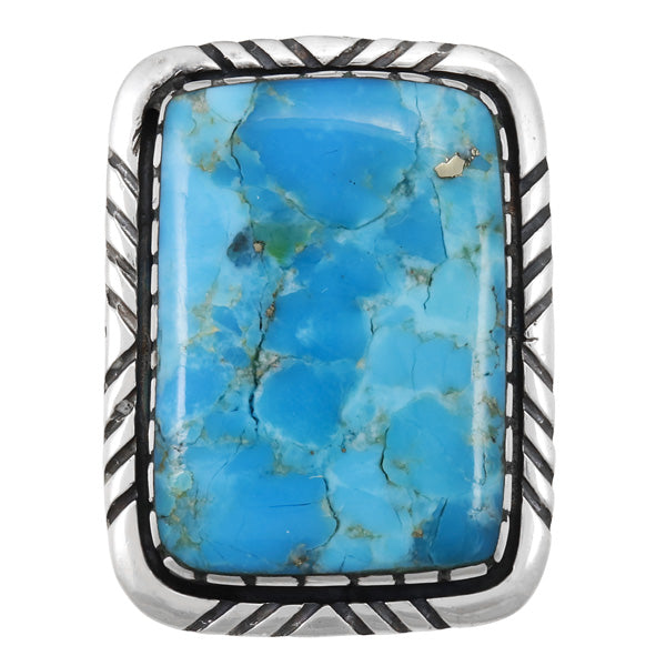 Turquoise Ring Sterling Silver R2463-C75