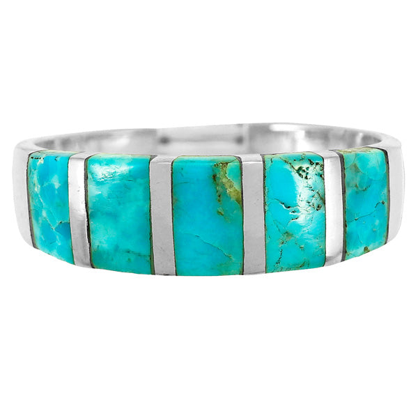 Turquoise Ring Sterling Silver R2465-C75