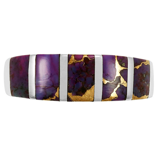 Purple Turquoise Ring Sterling Silver R2465-C77