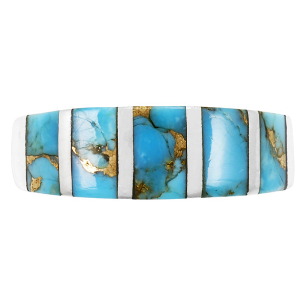 Matrix Turquoise Ring Sterling Silver R2465-C84