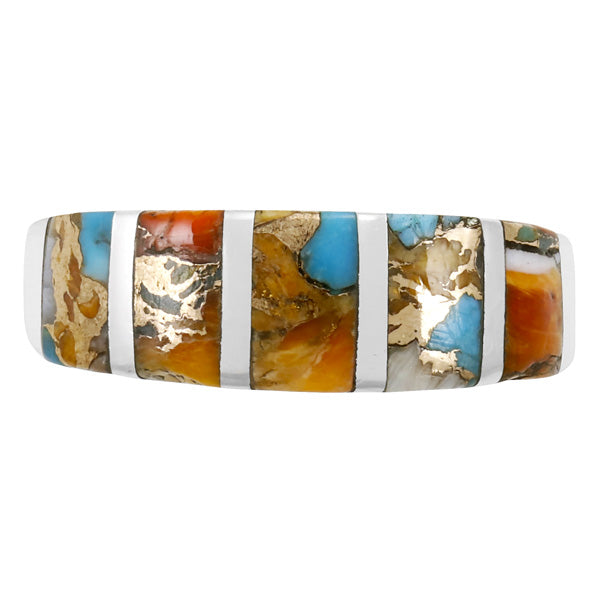 Spiny Turquoise Ring Sterling Silver R2465-C89