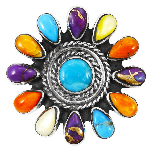 Multicolor Ring Sterling Silver R2470-C71