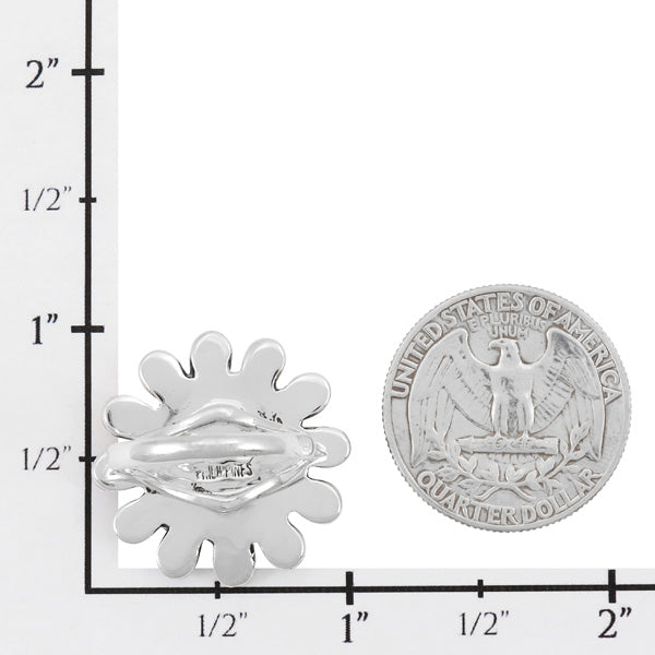 Spiny Turquoise Ring Sterling Silver R2470-C89