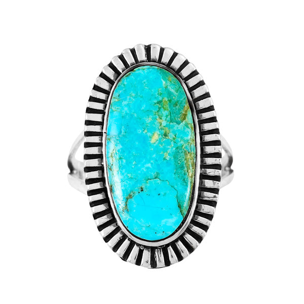 Turquoise Ring Sterling Silver R2484-C75