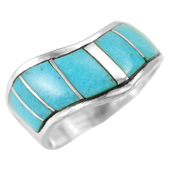 Turquoise Ring Sterling Silver R2478-C05