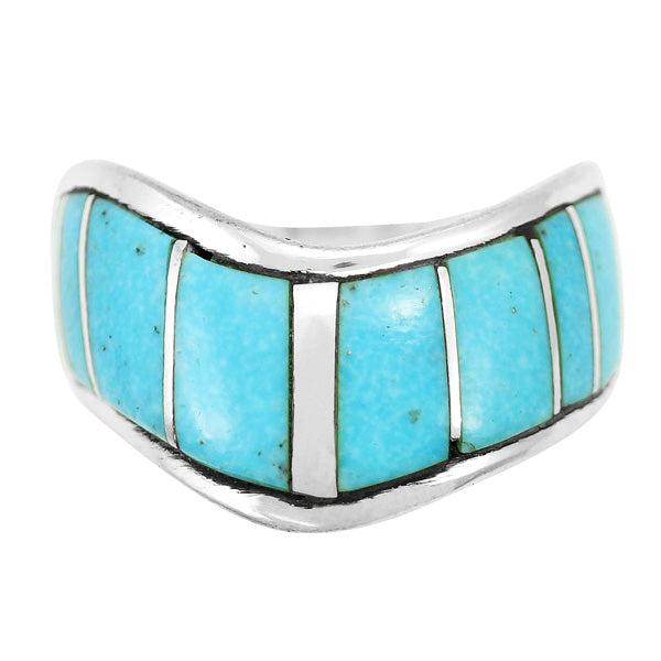 Turquoise Ring Sterling Silver R2478-C05
