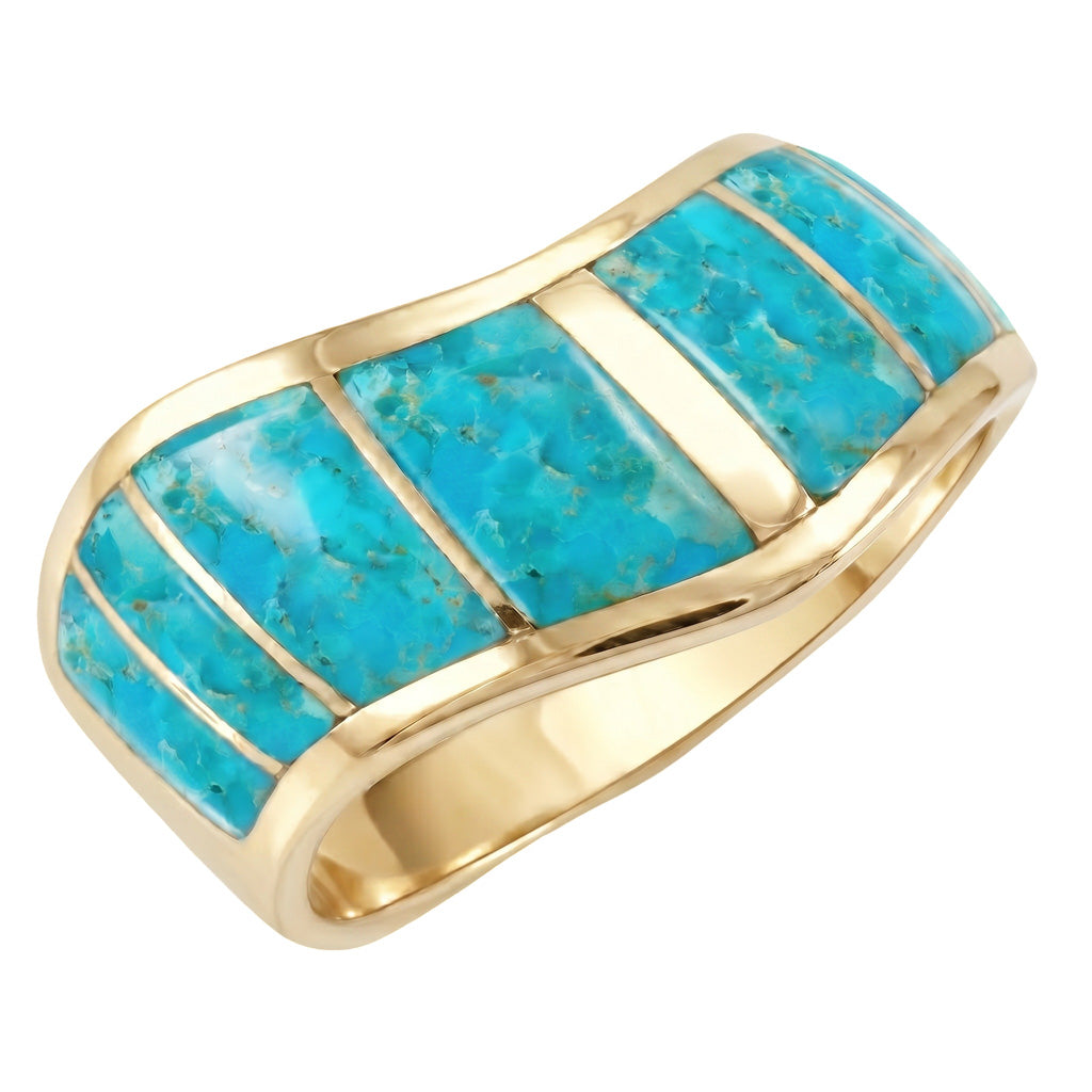 Turquoise Ring GoldCopper™ R2478-GB-C05