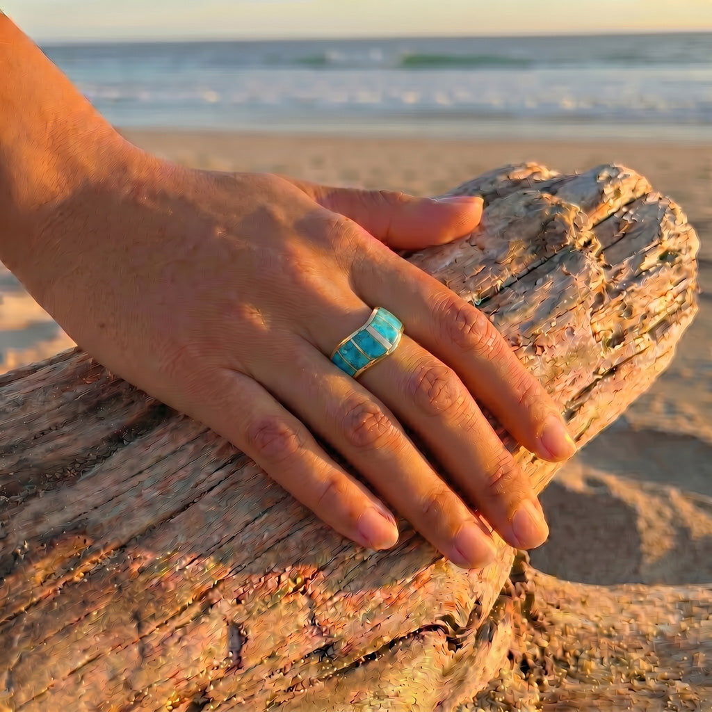 Turquoise Ring GoldCopper™ R2478-GB-C05