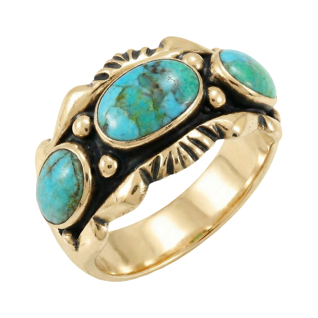 Turquoise Ring GoldCopper™ R2487-GB-C75