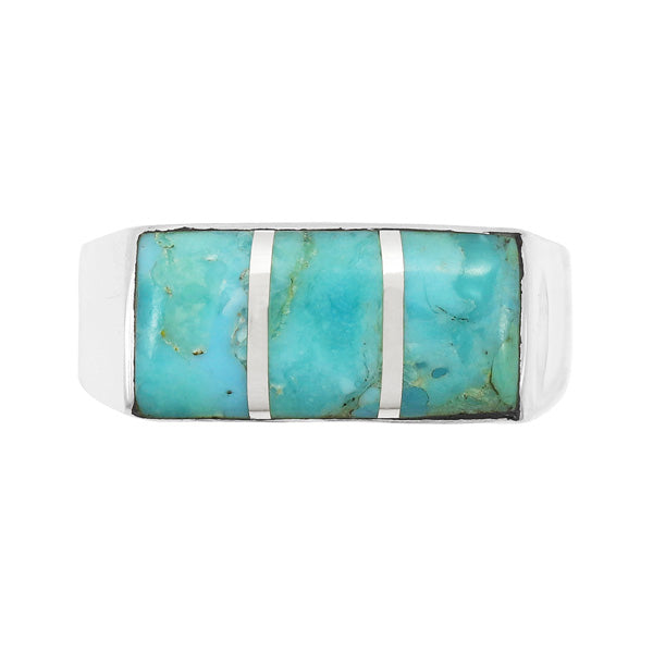 Turquoise Ring Sterling Silver R2489-C05