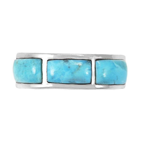 Turquoise Ring Sterling Silver R2493-C75