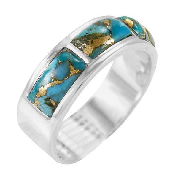 Matrix Turquoise Ring Sterling Silver R2493-C84