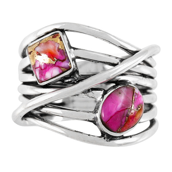 Plum Spiny Ring Sterling Silver R2501-C92