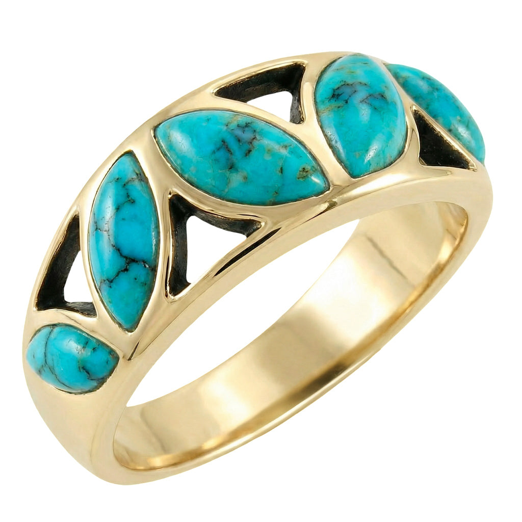 Turquoise Ring GoldCopper™ R2505-GB-C75