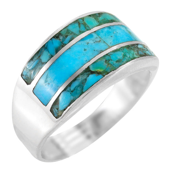 Turquoise Ring Sterling Silver R2506-C75