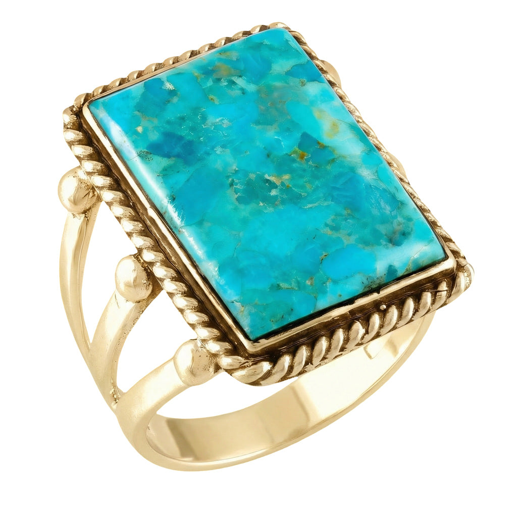 Turquoise Ring GoldCopper™ R2512-GB-C75