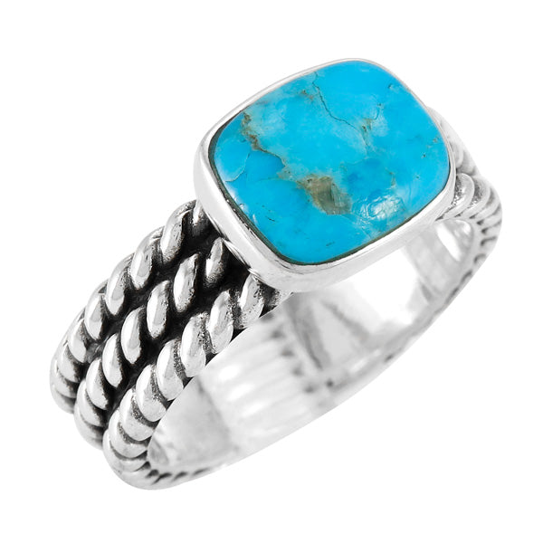 Turquoise Ring Sterling Silver R2513-C75