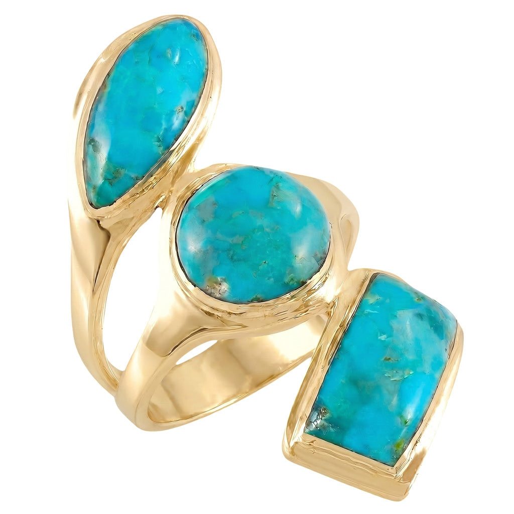Turquoise Ring GoldCopper™ R2516-GB-C75