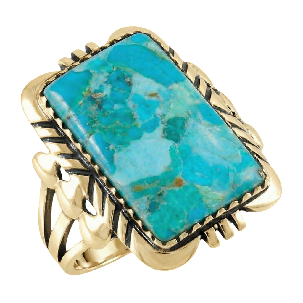 Turquoise Ring GoldCopper™ R2523-GB-C75