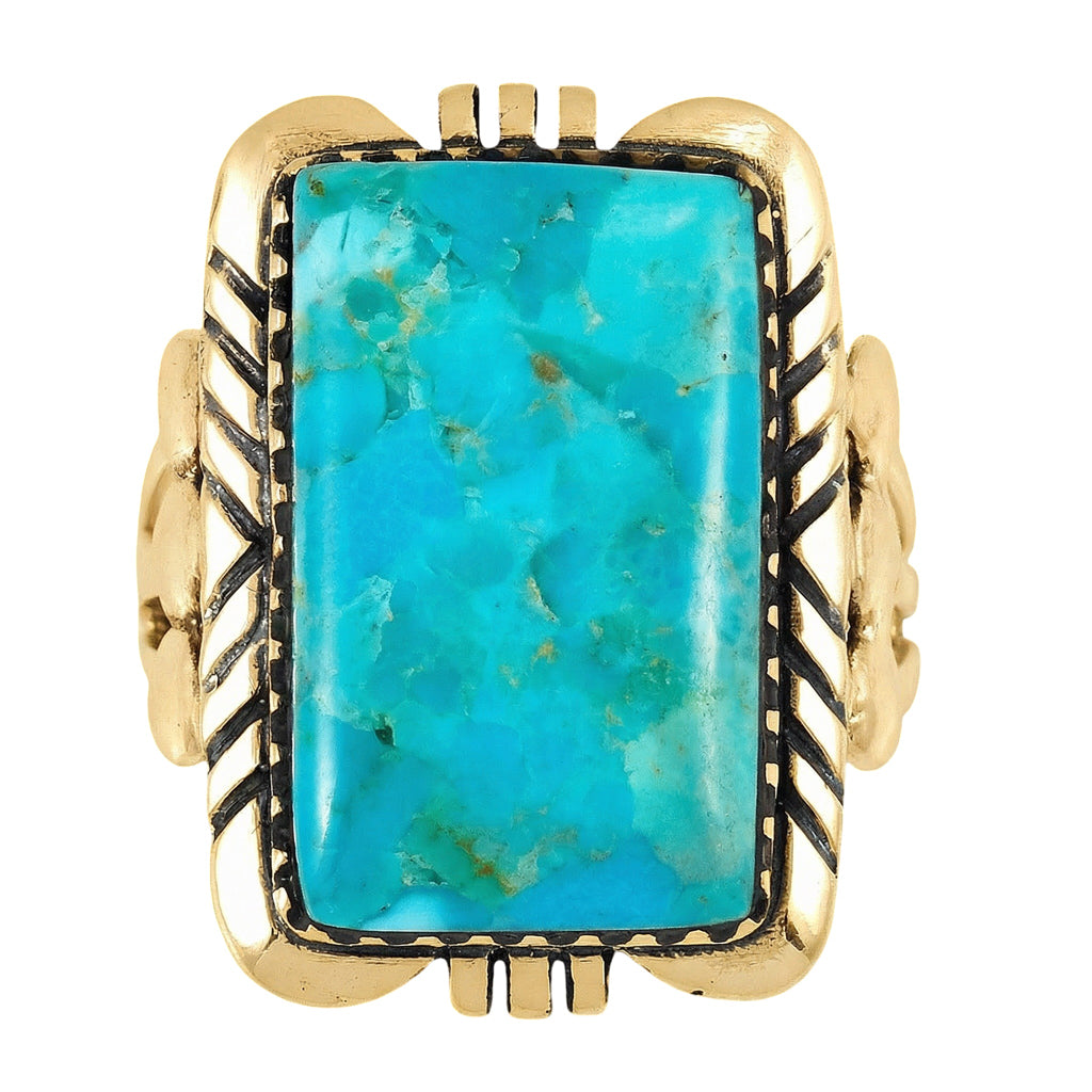 Turquoise Ring GoldCopper™ R2523-GB-C75