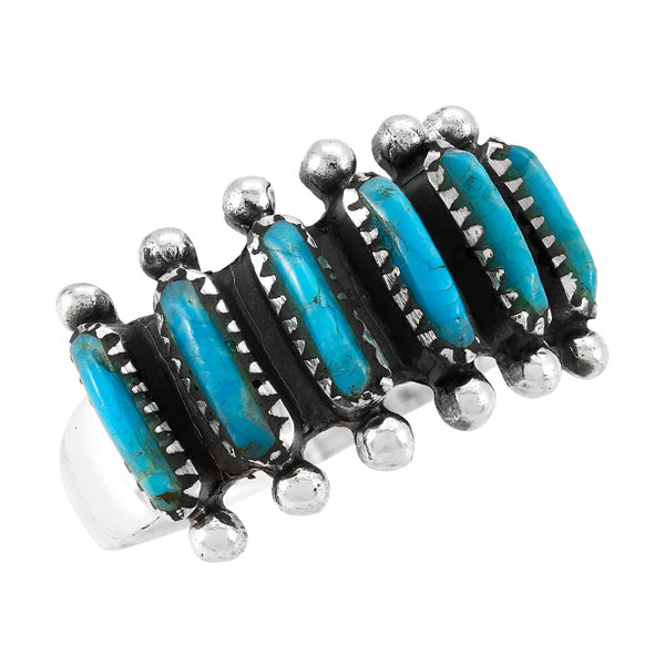Turquoise Ring Sterling Silver R2525-C75