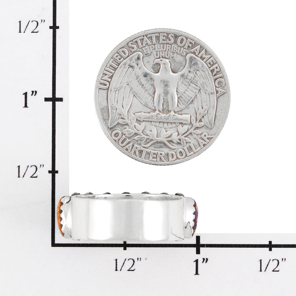 FINAL CLEARANCE - Turquoise Ring SilveryCopper™ R2528-SB-C75