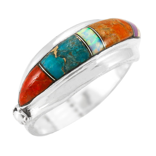 Multicolor Ring Sterling Silver R2529-C00