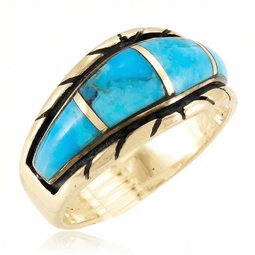 Turquoise Ring GoldCopper™ R2534-GB-C05