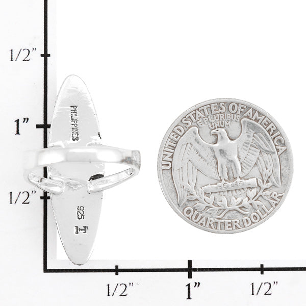 Howlite Ring Sterling Silver R2539-C103