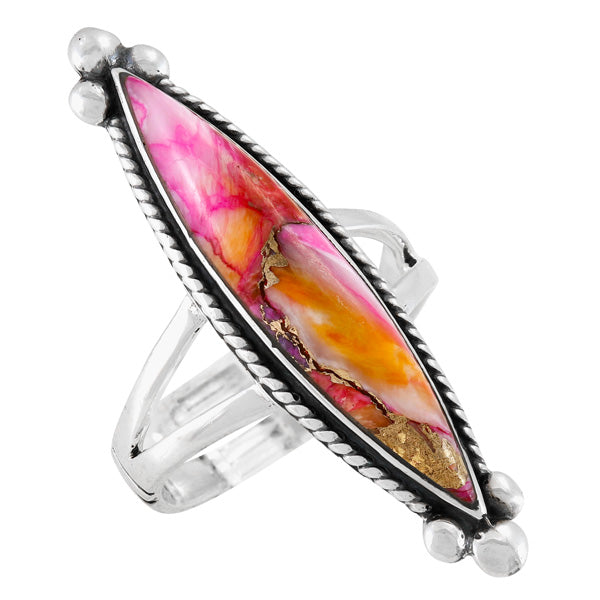 Plum Spiny Ring Sterling Silver R2540-C92