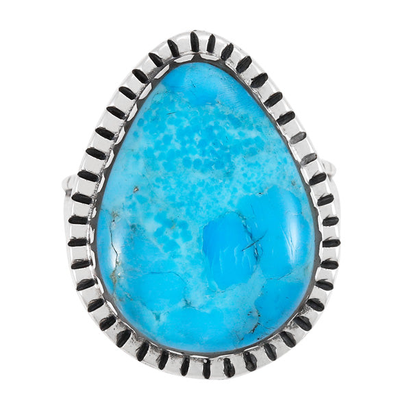 Turquoise Ring Sterling Silver R2541-C75
