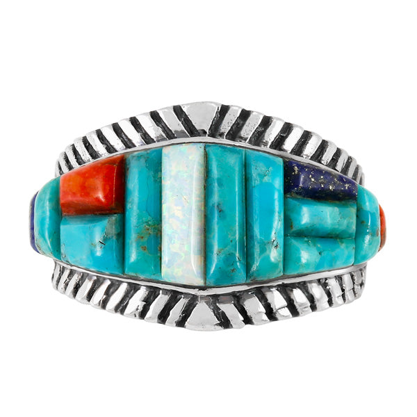 Turquoise Ring Sterling Silver R2543-C55