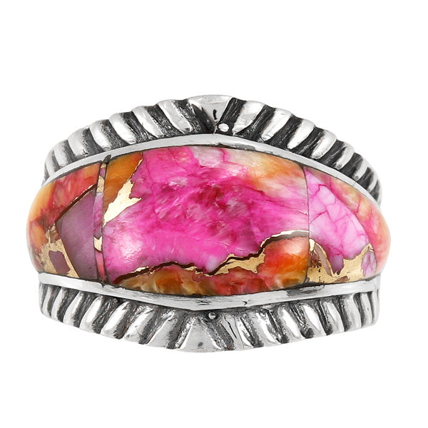 Plum Spiny Ring Sterling Silver R2543-C92