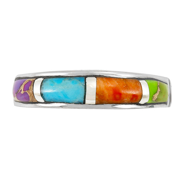 Multicolor Ring Sterling Silver R2545-C01