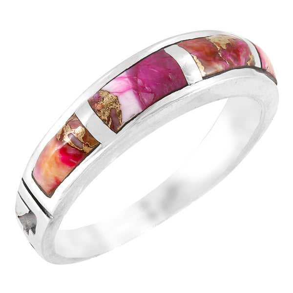 Plum Spiny Ring Sterling Silver R2545-C92