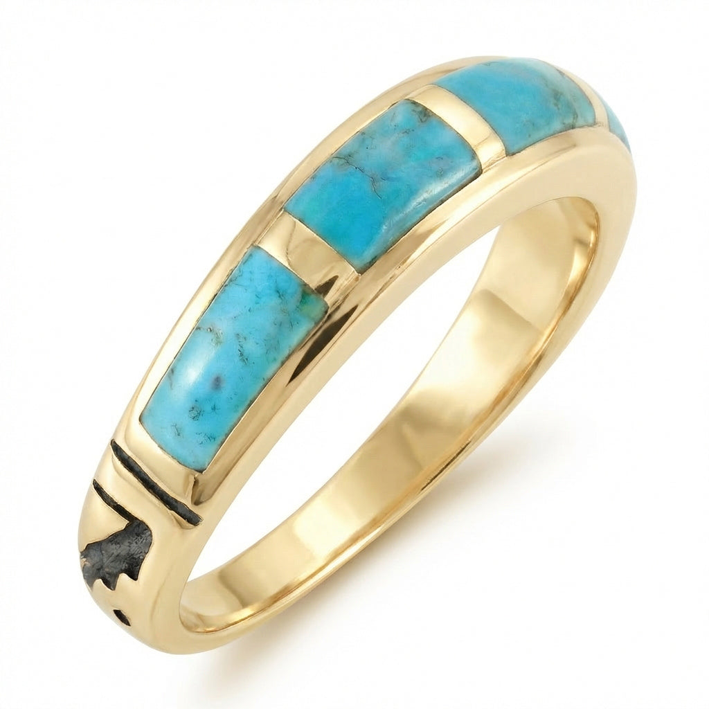 Turquoise Ring GoldCopper™ R2545-GB-C05