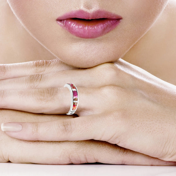 Plum Spiny Ring Sterling Silver R2545-C92