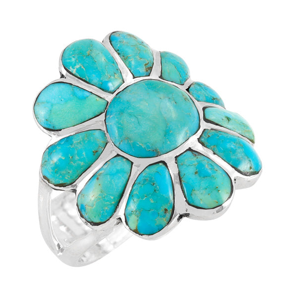 Turquoise Ring Sterling Silver R2554-C75