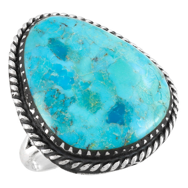 Turquoise Ring Sterling Silver R2558-C75