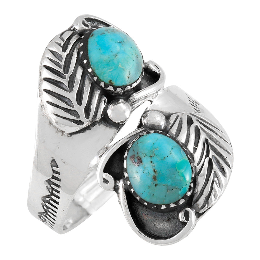 FINAL CLEARANCE - Turquoise Ring SilveryCopper™ R2560-SB-C75