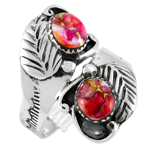 Plum Spiny Ring Sterling Silver R2560-C92